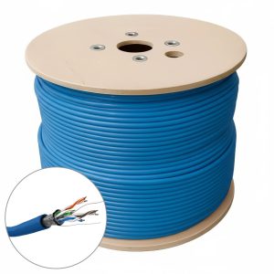 کابل شبکه 500 متری لگراند CAT6 مدل 032776 با شیلدینگ F/UTP و روکش LSZH