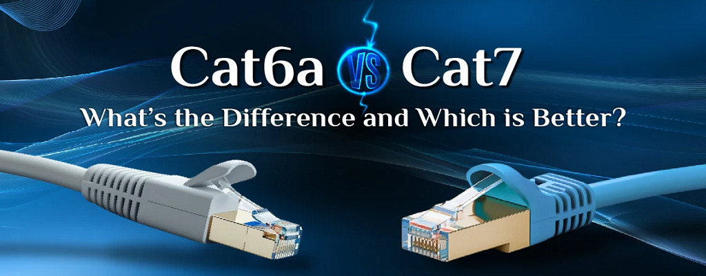 معرفی همه استانداردهای Cat و سرعت کابل های شبکه؛ کدام کابل مناسب سناریو شماست؟ 3 Cat6a vs Cat7