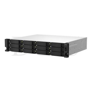 استوریج رکمونت QNAP TS-1264U-RP-8G NAS Storage با 12 Bay و 8GB رم مناسب ذخیره سازی سازمانی