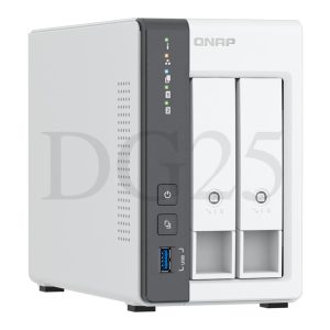 استوریج تحت شبکه QNAP TS-216G-4G NAS Storage با 2 Bay و 4GB رم برای خانه و دفاتر کوچک